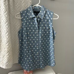 Tommy button up tank